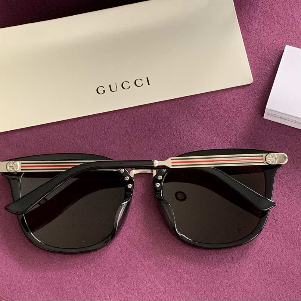 Gucci Authentic round unisex sunglasses - Picture 4 of 12